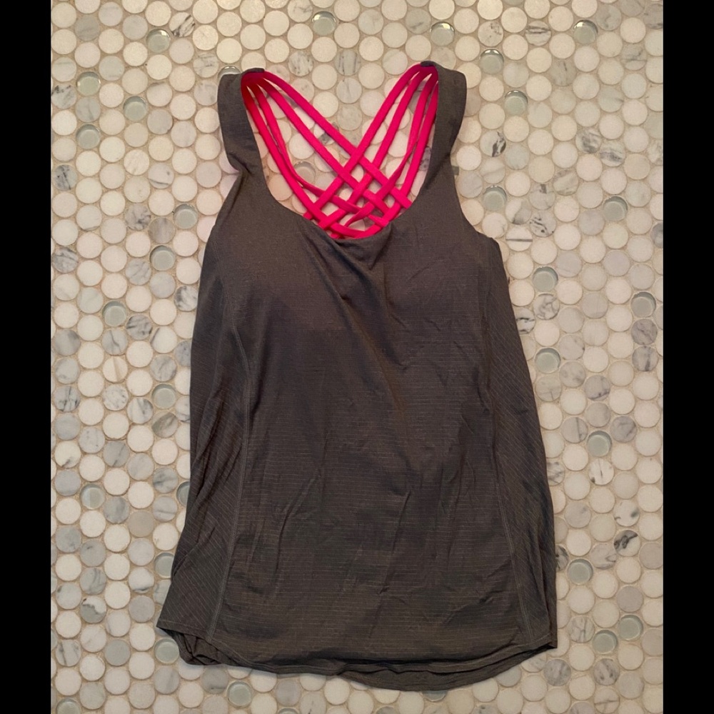 Lululemon open back tank top - Picture 2 of 2